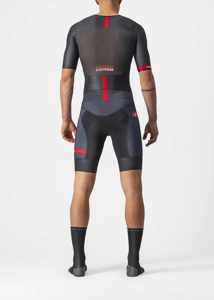 Castelli | San Remo 2 | Trisuit | Short Sleeve | Heren | Black Castelli Cycling