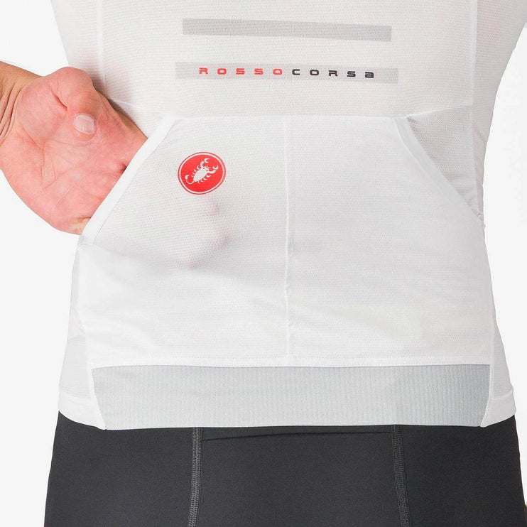 Castelli | Free Speed 3 Race Top | Heren | White / Silver
