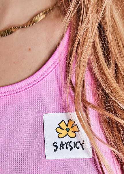 Saysky | Flower Combat Singlet | Dames | Pink SAYSKY