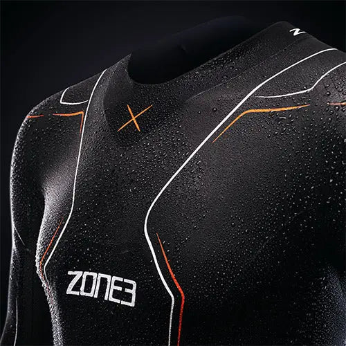 Zone3 | Vanquish X Wetsuit | Heren | Black / Orange Zone3