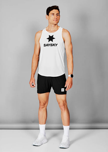Saysky | Flow Shorts 5'' | Black | Heren Triathlonworld