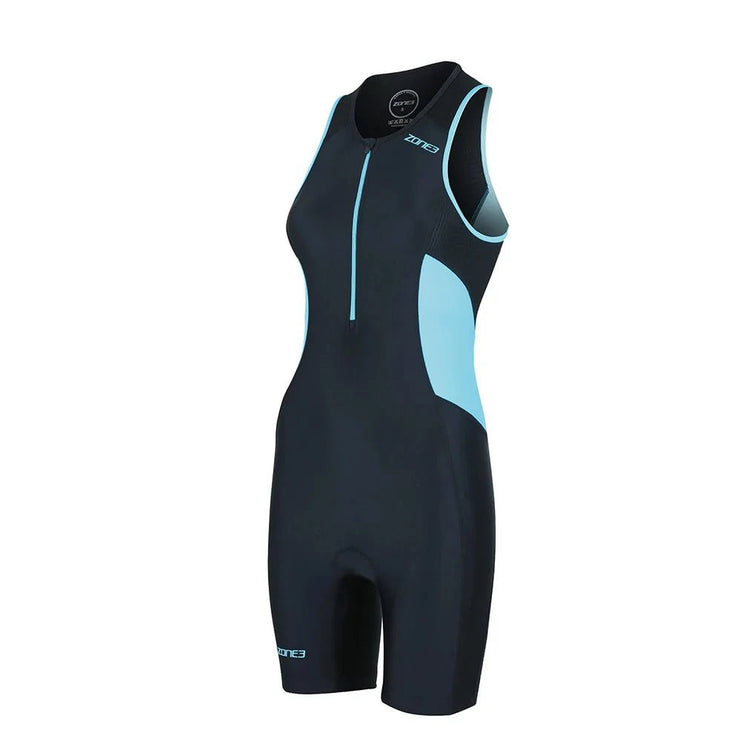 Zone3 | Activate Sleeveless | Trisuit | Dames | Black / Blue Zone3