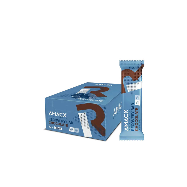 Amacx | Recovery Bar | Chocolate | 12 Pack Amacx Sports Nutrition