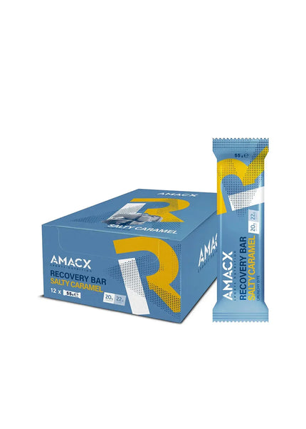 Amacx | Recovery Bar | Salty Caramel | 12 Pack Amacx Sports Nutrition