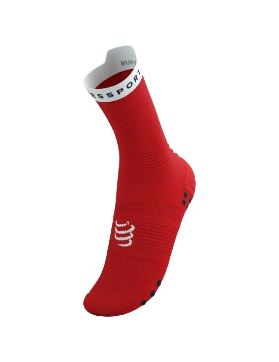 Compressport | Pro Racing Socks V4 | Run High | Red / White Compressport