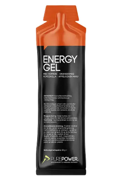 PurePower | Energy Gel | Cafeine Orange | 60gr PurePower