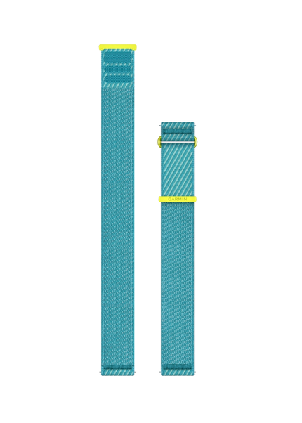 Garmin | Horlogeband met Snelsluiting | 22 mm | Yellow / Turquoise