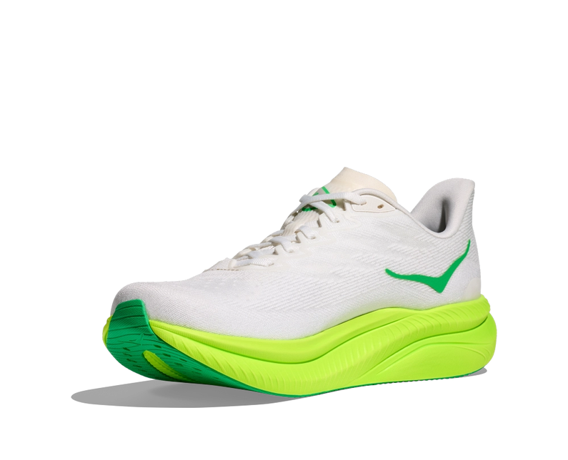 Hoka | Mach 6 | White / Neon Lime | Heren