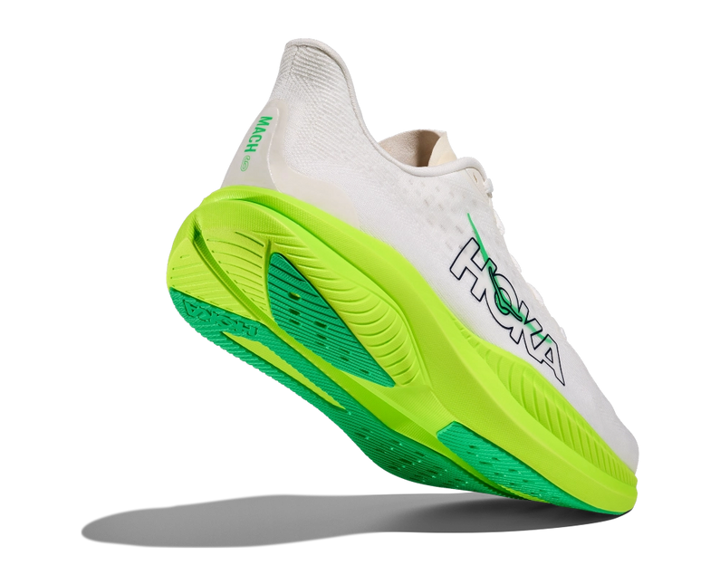 Hoka | Mach 6 | White / Neon Lime | Heren