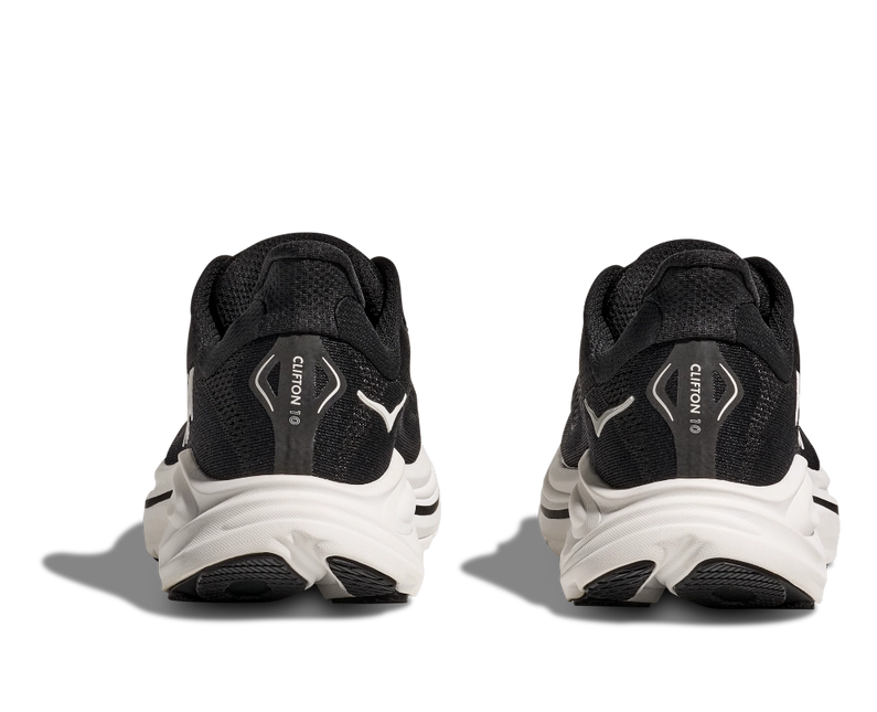 Hoka | Clifton 10 | Schwarz / Weiß | Männer