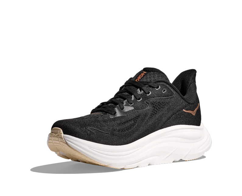 Hoka | Clifton 10 | Black / Rose Gold | Dames