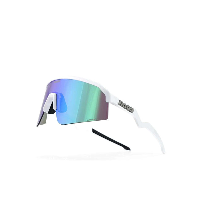 Naos | Ziris Sports Glasses | Glossy White/Green
