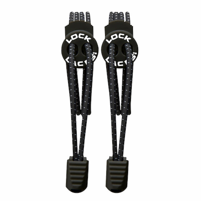 Lock Laces | Elastische veters | Zwart Lock Laces