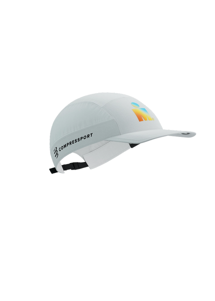 Compressport X IRONMAN | 5 Panel Light Cap | White Sunrise