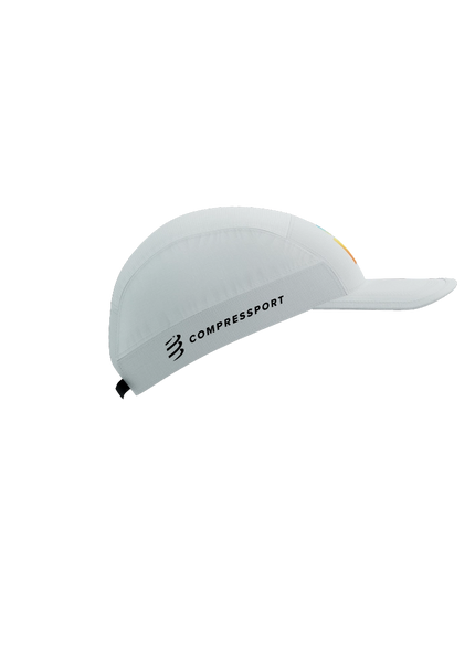 Compressport X IRONMAN | 5 Panel Light Cap | White Sunrise