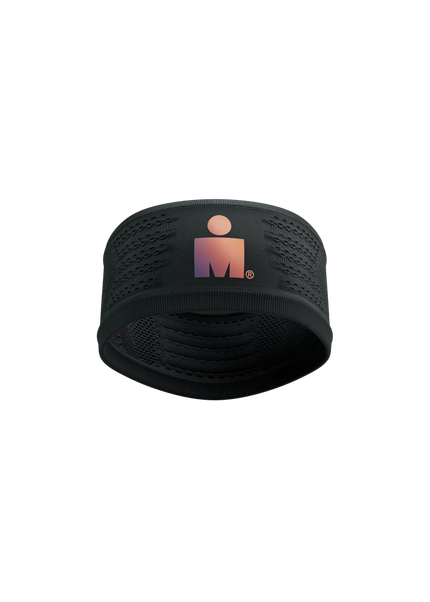 Compressport X IRONMAN | Kopfband On/Off | Schwarzer Sonnenuntergang