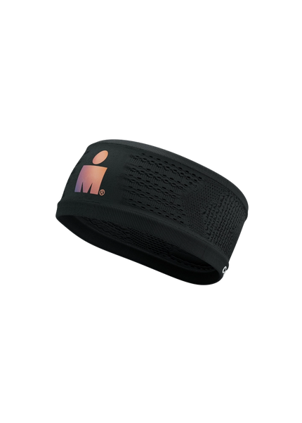 Compressport X IRONMAN | Kopfband On/Off | Schwarzer Sonnenuntergang