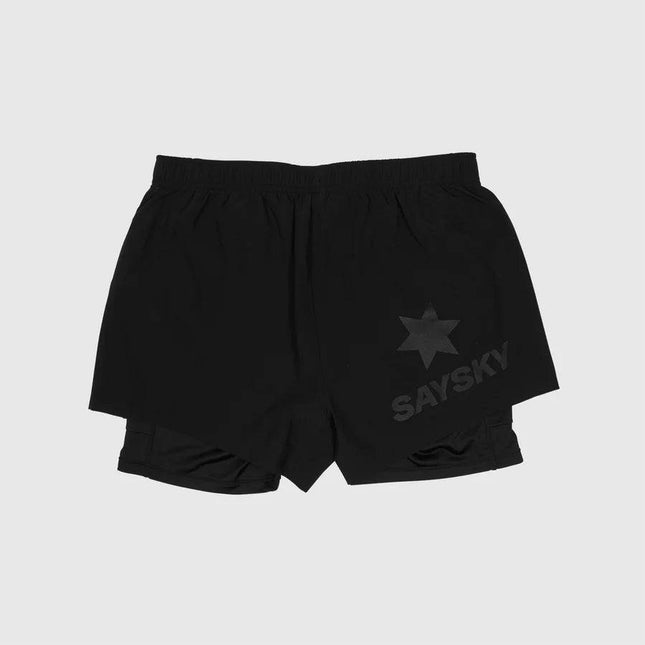 Saysky | 2-in-1 Pace Shorts 3'' | Dames | Black