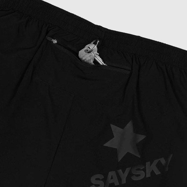 Saysky | 2-in-1 Run Short | Heren | Black