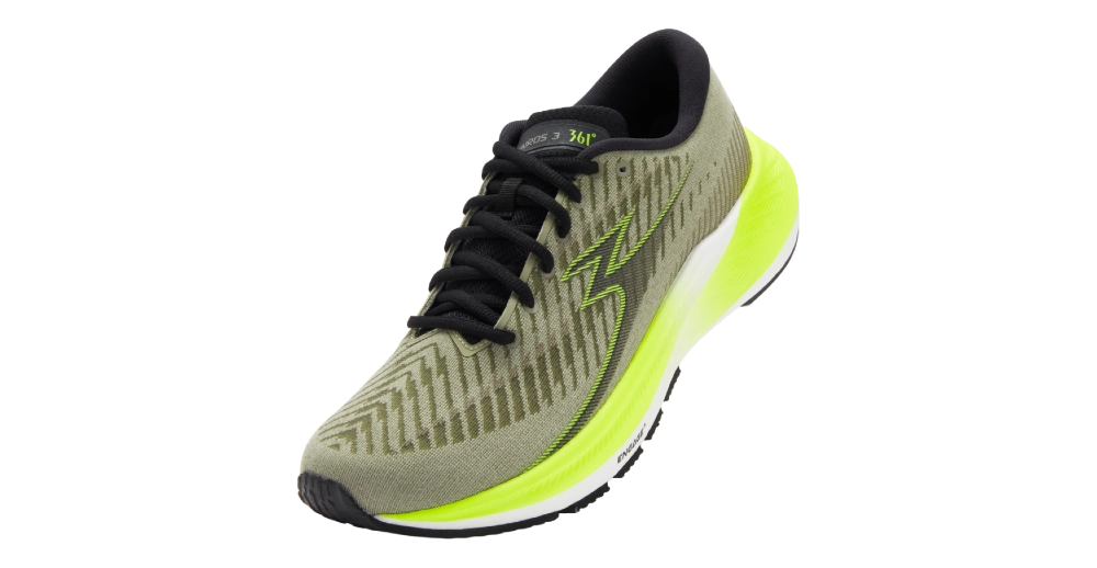 361 | Kairos 3 | Bright Yellow / Grey | Men's