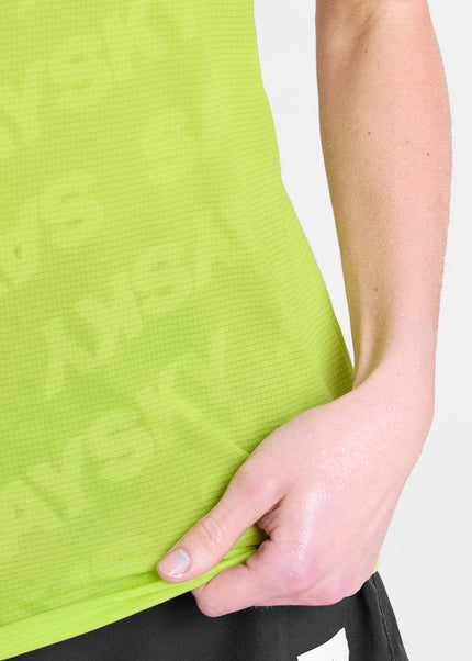 Saysky | Reactive Flow Singlet | Ladies | Yellow Logo