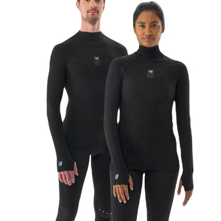 Compressport | 3D Thermo 110g LS Top | Black | Unisex Compressport