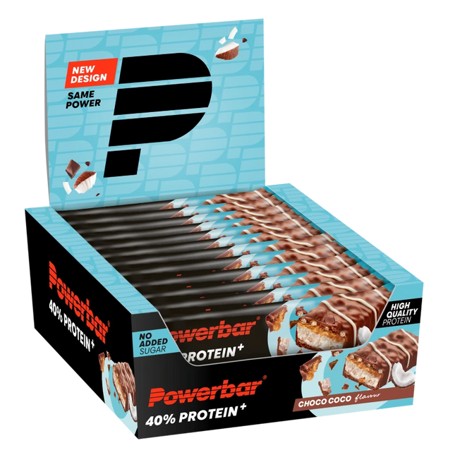 Power bar | 40% Protein+ Crisp Bar | Choco Choco