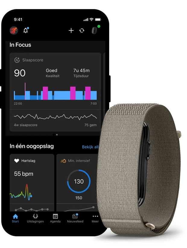 SYNCHRONISEERT MET GARMIN CONNECT
