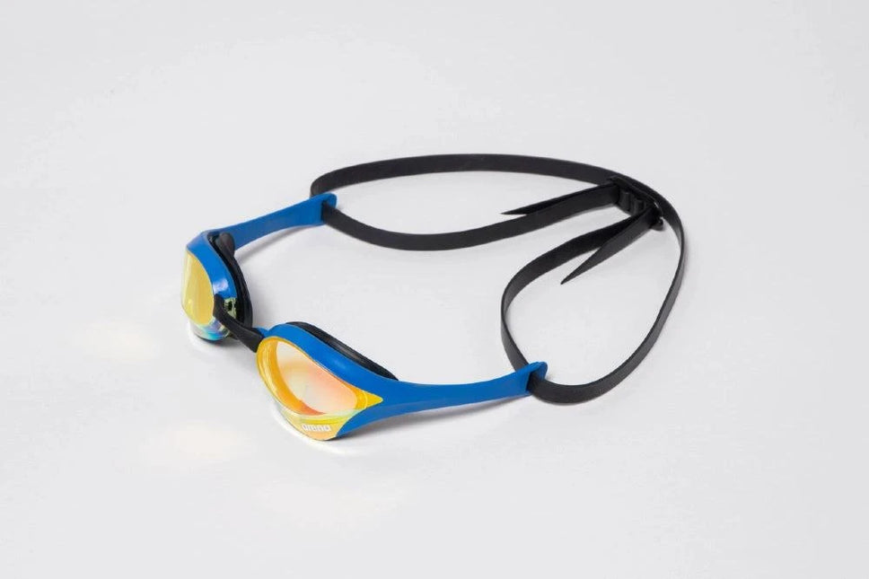 Arena | Cobra Ultra Swipe Mirror | Yellow / Blue