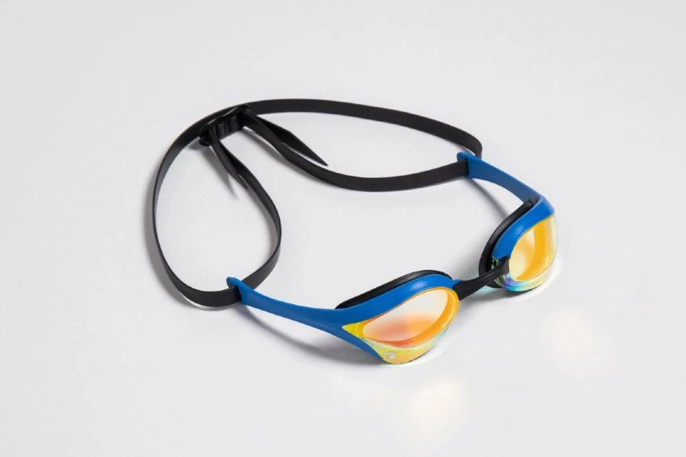 Arena | Cobra Ultra Swipe Mirror | Yellow / Blue