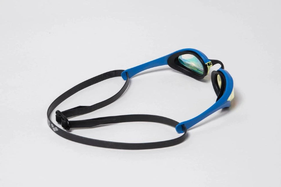 Arena | Cobra Ultra Swipe Mirror | Yellow / Blue