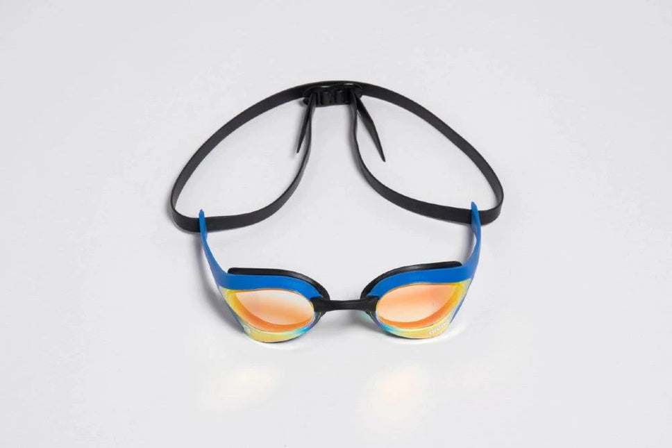 Arena | Cobra Ultra Swipe Mirror | Yellow / Blue