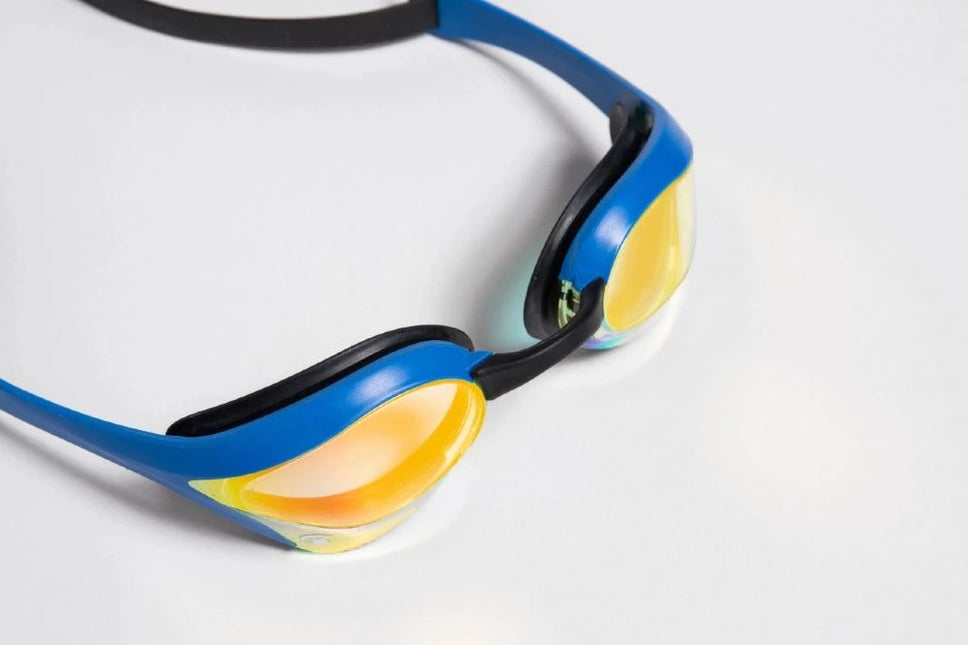 Arena | Cobra Ultra Swipe Mirror | Yellow / Blue