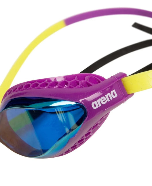 Arena | Air Speed ​​Mirror | Aqua Plum / Arctic Lime