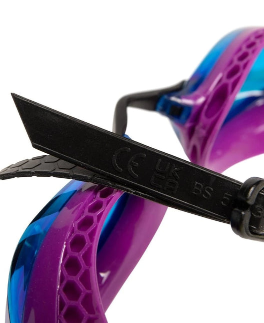 Arena | Air Speed ​​Mirror | Aqua Plum / Arctic Lime