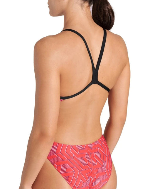 Arena | Escape Swimsuit | Challenge Back | Schwarz / Rot