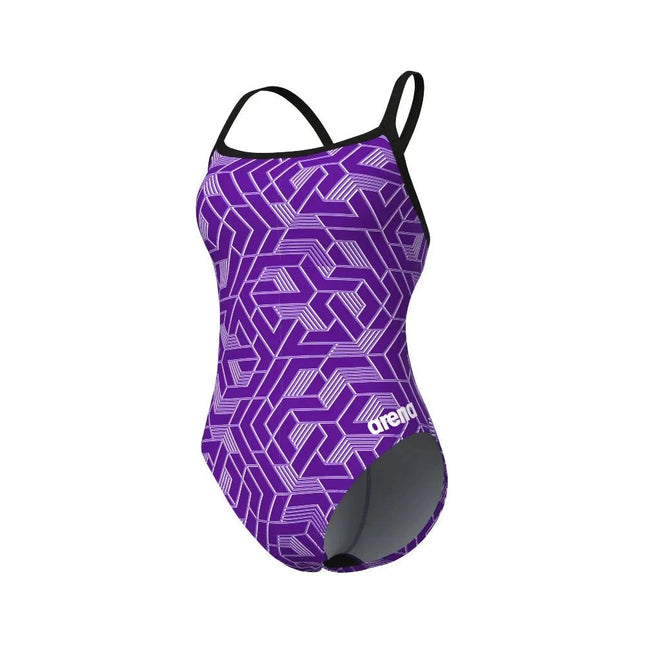 Arena | Escape Swimsuit | Challenge Back | Black / Purple
