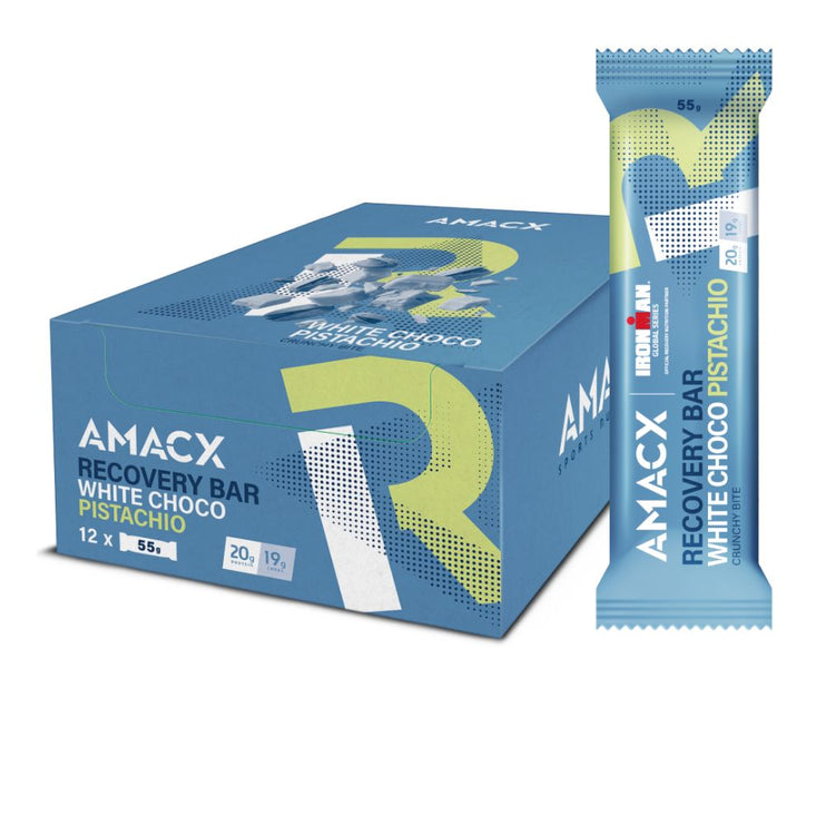 Amacx | Recovery Bar | White Chocolate Pistachio