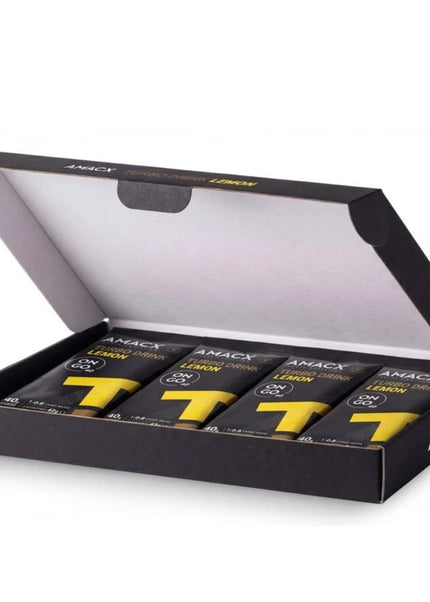 Amacx | Turbo Drink Mix | Reisepackung | Zitrone