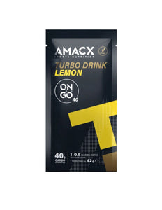 Amacx | Turbo Drink Mix | Reisepackung | Zitrone