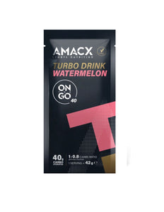 Amacx | Turbo Drink Mix | Reisepackung | Wassermelone
