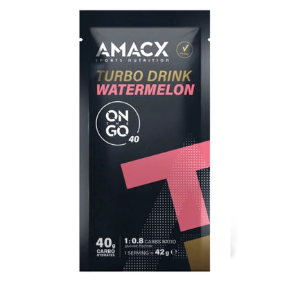 Amacx | Turbo Drink Mix | Reisepackung | Wassermelone
