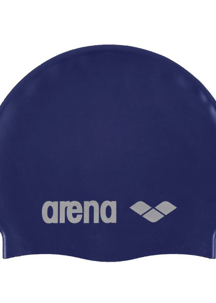 Arena | Classic Silicone Badmuts | Denim / Silver