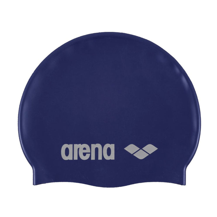 Arena | Classic Silicone Badmuts | Denim / Silver