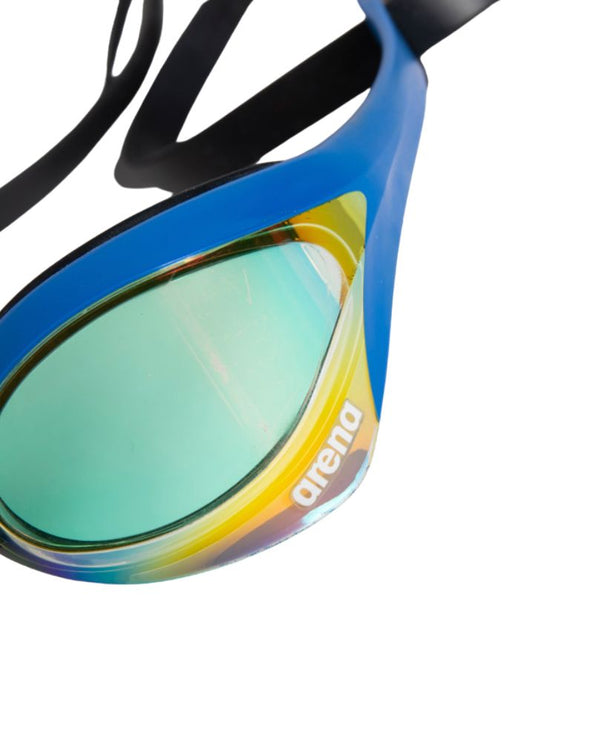 Arena | Cobra Ultra Swipe Mirror | Yellow / Blue