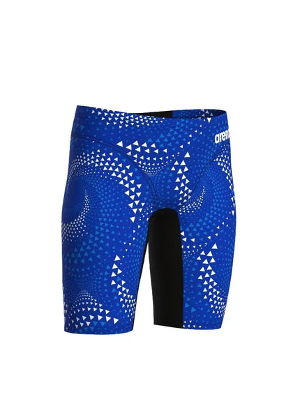 Arena | Fireflow | Boys Swim Jammer | Kids | Black / Team Royal