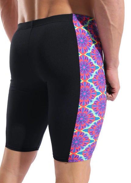 Arena | Floral Swim Jammer | Heren | Black / Water
