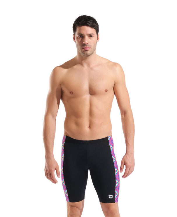 Arena | Floral Swim Jammer | Heren | Black / Water