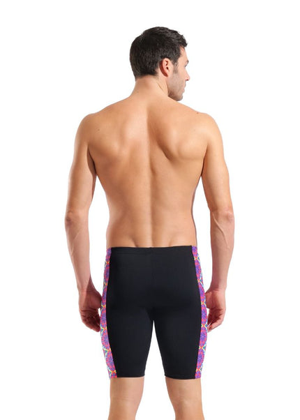 Arena | Floral Swim Jammer | Heren | Black / Water