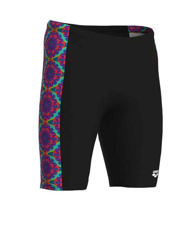 Arena | Floral Swim Jammer | Heren | Black / Water